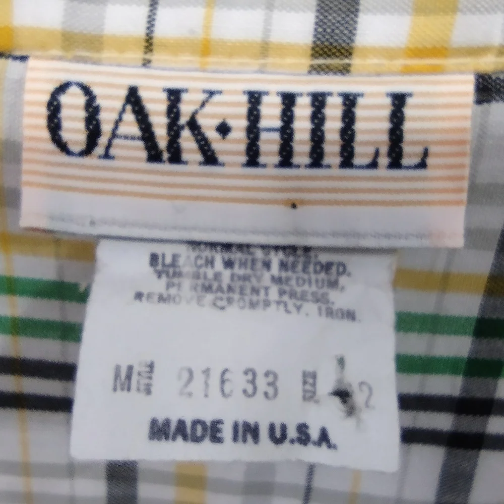 Vintage Oak Hill Babydoll Shirt Womens 12 Green Lace Preppy Academia Retro 90s - Picture 7 of 8